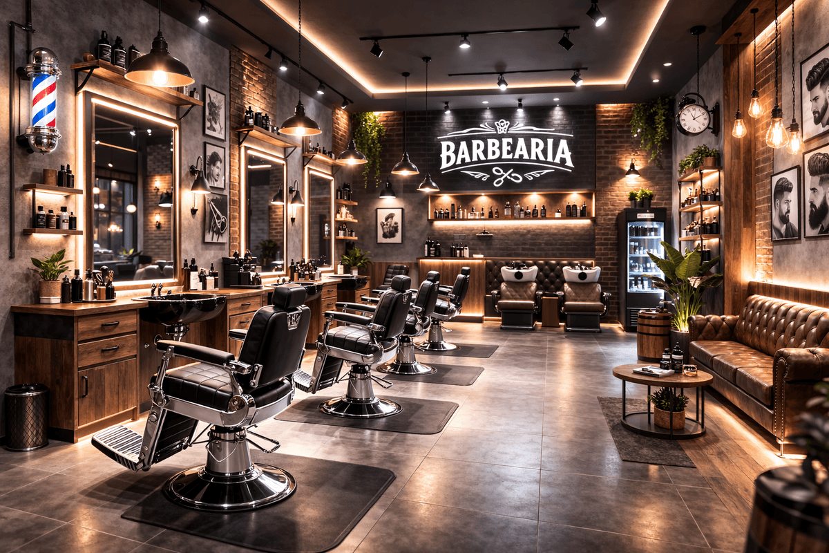 Foto ilustrativa de barbearia